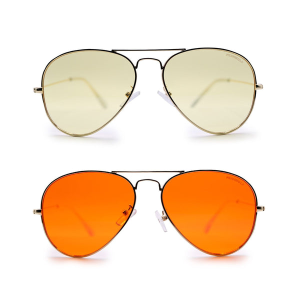 Bundle: Peakwolf Blaulichtfilter Brille Thor