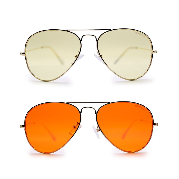 Bundle: Peakwolf Blaulichtfilter Brille Thor