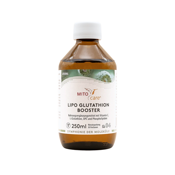 LIPO Glutathione Booster from MITOcare 250ml monthly pack