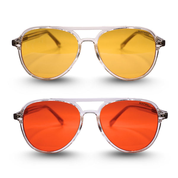 Peakwolf Bundle Blaulichtfilter Brille Ymir neu