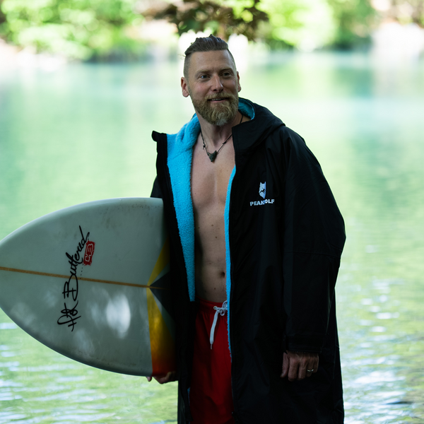 bath poncho from PEAKWOLF